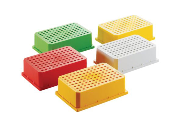 PCR-rack, colores variados10 pcs.