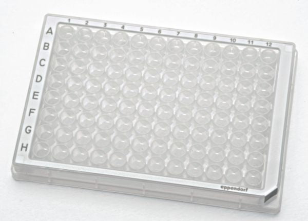 Microplaca 96 clear/blanco PCR 240pl.