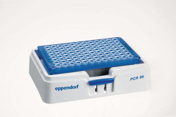 PCR 96, bloque térmico para placas PCR 96, incl. Tapa