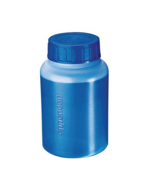 Botella de cuello ancho de 400 mL, para rotores a-4-81, S-4x500, 400 mL, tapa azul, 2 uds.
