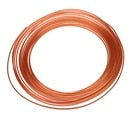 1/8in x .065in Copper Tubing,50 Ft Coil