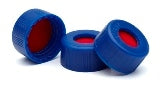 Blue screw cap,PTFE sil/PTFE spta,500pk