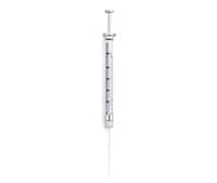 Syringe, 500 uL PTFE RN bevel tip