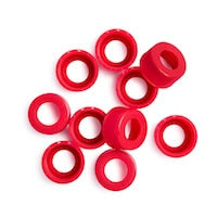 Red Screw Caps for 40mL Vials 100/pk