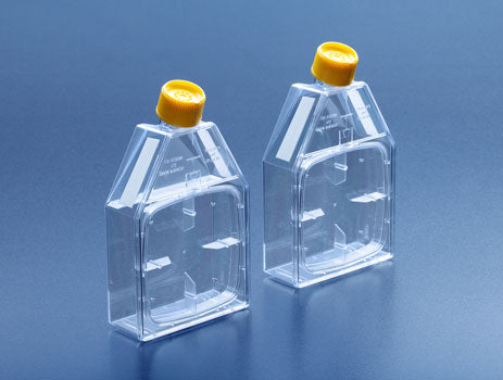 frasco de cultivo celular con tapa resellable