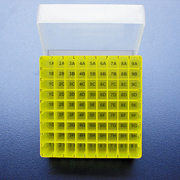 Caja de almacenamiento L para 81 x crioviales 3,8 ml / 4,5 ml