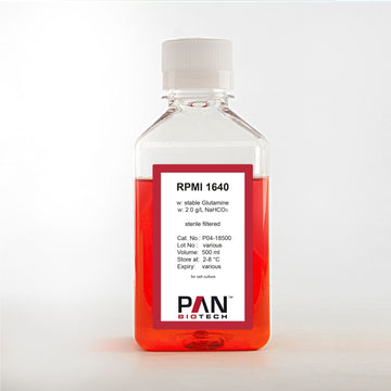 RPMI 1640, w: stable Glutamine, w: 2.0 g/L NaHCO3