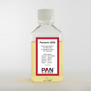 Panserin 293S, Serum-free medium for HEK-Cells in suspension culture, w/o: Phenol red