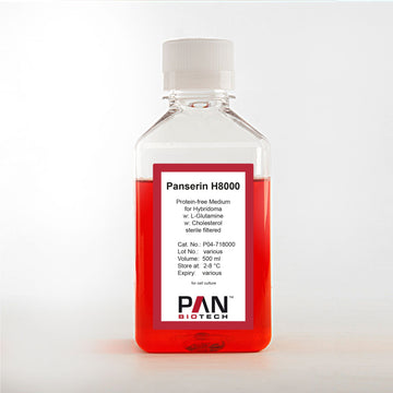 Panserin H8000, Protein-free Medium for Hybridoma, w: L-Glutamine, w: Cholesterol