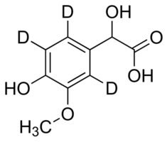 (+\-)-4-HYDROXY-3-METHOXYMANDELIC ACID-D