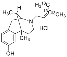 (+/-)-PENTAZOCINE-13C3 HCL