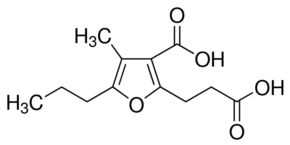 3-Carboxy-4-methyl-5-propyl-2-furanpropi