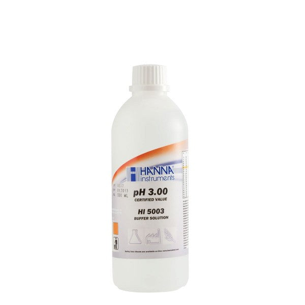 Solución Tampón técnica pH 3,00 (25 bolsas de 20 ml) +-0,01 pH